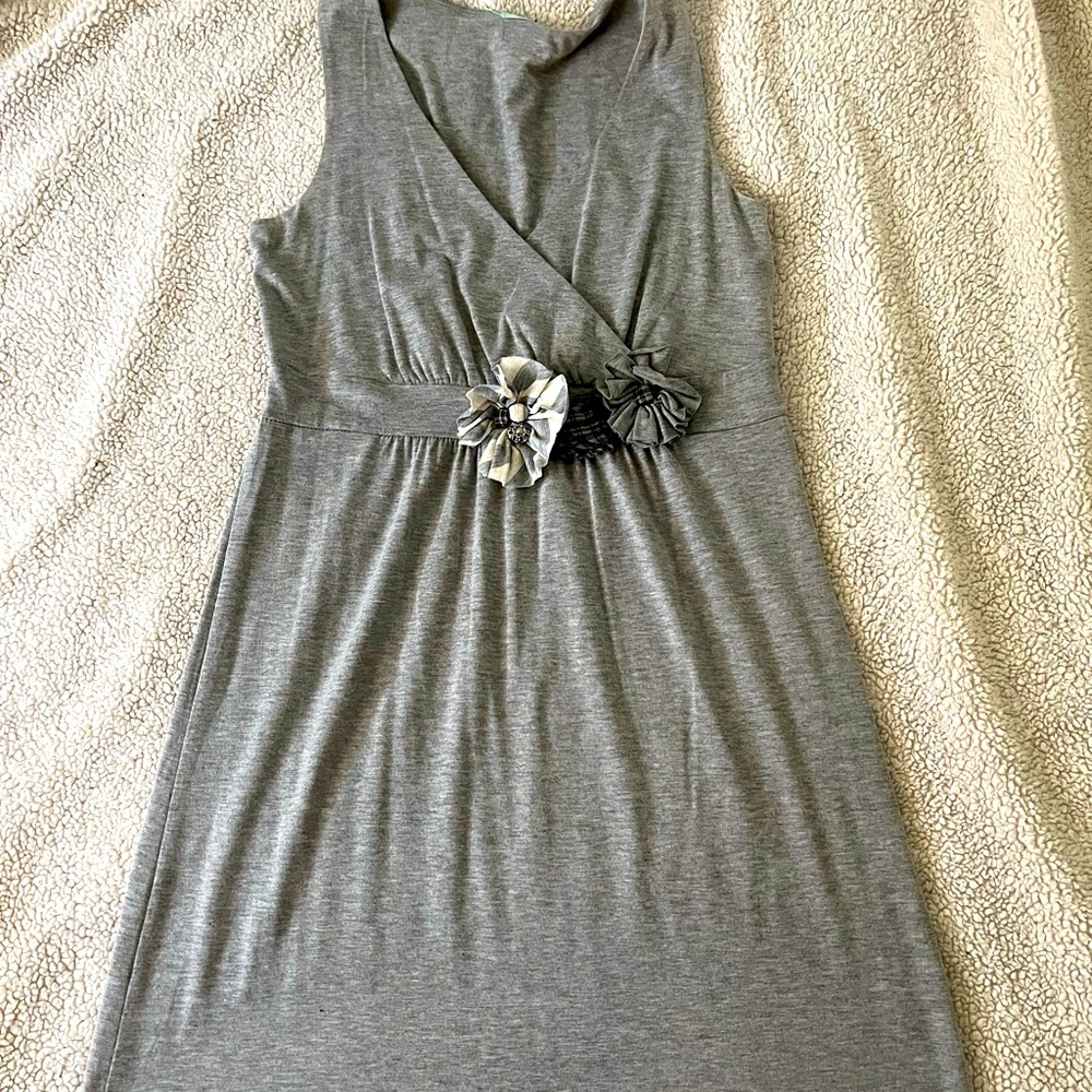 Maurices Heather Grey Size Medium Dress
